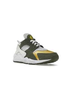 Zapatillas deportivas para hombre X Air Huarache LE 'Oliva Oscuro' 2021, verde, blanco, amarillo universitario, marfil DD1381-300 - Multicolor - Ver 2
