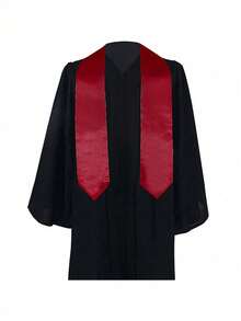 1件毕业绶带，素色毕业绶带，男女通用，成人毕业，2026届，适用于学术和合唱团。 - 畢業披肩 - 查看 6