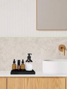 1个/2个浴室梳妆台托盘，迷你皂液器，小型香水和首饰碟，小饰品架，蜡烛托盘，浴室收纳架，厨房水槽窄型硅胶皂碟 - 黑色 - 查看 6