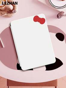 1pc Minimalist Cute Pink/Red Bow Pattern Tablet Protective Case, Compatible With 10th Gen/ (A16) 11 Inch 11th Gen 2025, 10.2 Inch, Pro 11 2021/2020, 9th/8th/7th Gen, Galaxy Tab S6 Lite 10.4 Inch, With Pencil Slot, Anti-Drop, Tablet Stand Case, Romantic Gift For Family And Friends, Valentine's Day, 2026 - Multicolor - View 16