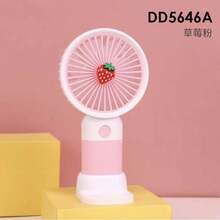Portable And Miniature USB Fan For Summer, Multifunctional And Adorable For A Cool Season - Orange - View 6