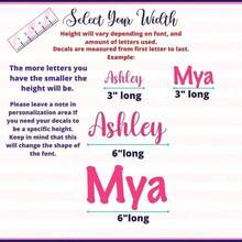 Personalized Name Stickers / Wedding Stickers, Custom Vinyl Letter Stickers, Guest Name Stickers, Place Card Name Stickers, Place Card Stickers, Wedding Labels, Table Number Card Stickers, Guest Name Table Number Stickers, Party Gifts, Festival Calendars - Multicolor - View 6