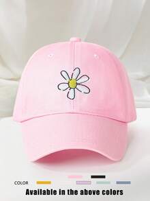 1 chiếc mũ lưỡi trai thêu hoa, thoáng khí, có thể điều chỉnh, thích hợp cho hoạt động ngoài trời, chơi golf, mùa hè, mũ chống nắng vành cong thời trang cho nam và nữ, mũ chống nắng đôi phong cách Y2K - mũ bóng chày - Xem 21