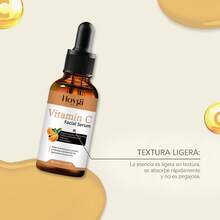 Hoygi Suero Facial de Vitamina C - Ilumina la Piel y Reduce Manchas, Hidratación Intensiva, Antioxidante Potente, Rejuvenece y Mejora la Elasticidad, Reduce los Poros y las Marcas de Acné, Ideal para Todo Tipo de Piel, 30ML - Suero de ácido hialurónico - Ver 8
