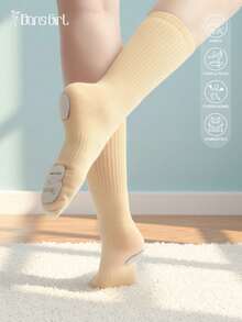 DonsGirl Professional Modern Ballet Anti-Slip Dance Socks, Yoga Socks, Pilates Socks, Dance Sports Socks, 1 Pair - Multicolor - View 2