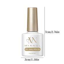 MIANEL 10ml 冬季玻璃珠猫眼凝胶指甲油，2026新款美白猫眼指甲油，适用于脚趾，UV灯美甲，粉白配色，冬季美甲，沙龙专用 - 彩色 - 查看 11