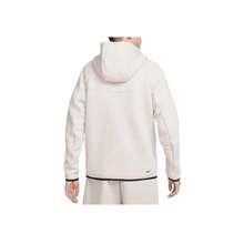 Nike Chaqueta cómoda con capucha, de manga larga y múltiples bolsillos, en colores rojo claro, marrón madera y negro para hombres - Multicolor - Ver 4