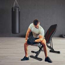 Adjustable Sit Up Weight Bench Foldable Strength Training Flat Incline Decline - Multicolor - View 6