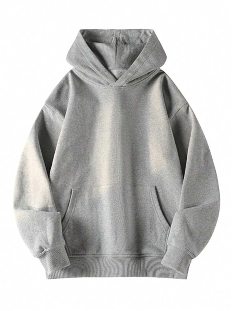 This Men's Casual Sports Hoodie Is  A Long-Sleeved Hooded Sweatshirt For Both Men And Women, Perfect For Everyday Wear And Outdoor Activities, And An Ideal Gift For Friends. - 淺灰色 - 查看 9