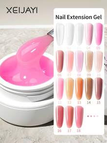 XEIJAYI 150g大容量加長型UV固化免紙快乾水晶接長膠 - 彩色 - 查看 6