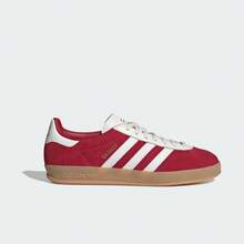 Adidas Originals Unisex GAZELLE INDOOR Casual Sports Shoes, Low-Top IH9652 - Red and White - View 2