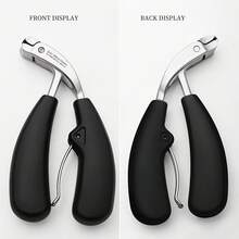 1pc G31 Premium Nail Clippers,Modern Design With Stainless Steel Blade, Concave Edge & Wide Opening For Thick Nails, Anti-Splash Long Handle, Arc Shape Cuticle Trimmer - A - View 9