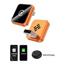 2026 Wireless Carplay Adapter For IPhone/Android - Fast Connection,No Latency,Hands-Free Call Wireless Adapter Electronic Charger Carplay Dongle - With Eva Bag - View 11