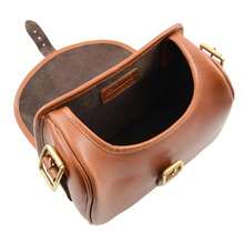 Real Leather Cartridge Bag 90 Capacity Ammo Shell Shooting Pouch Neo Tan - Multicolor - View 5