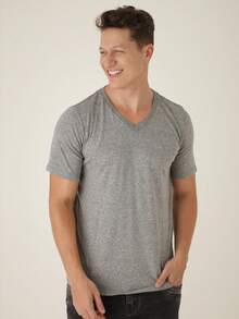 Men T-Shirts - Xám - Xem 2
