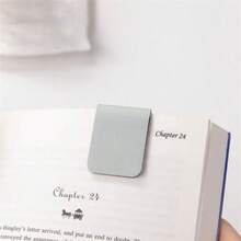 Rectangle Leather Magnetic Bookmark - DIY Book Reading Tracker & Strong Magnetic Money Clip - Multicolor - View 10