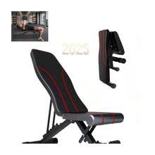 Foldable Dumbbell Benches Weight Training Fitness Incline Adjustable Workout Gym - Multicolor - View 1