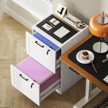 HOMCOM Archivadores - Blanco - Ver 10