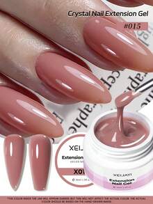 XEIJAYI 150g大容量延展凝膠 UV固化免紙快乾水晶凝膠 - 彩色 - 查看 24
