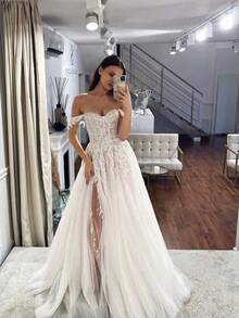 Wedding Dresses - 白色 - 查看 4
