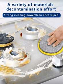 3pcs/6pcs/10pcs/12pcs/200pcs/Double-Sided Dish Sponges With Steel Wire Scrubber, Long-Lasting And Reusable Kitchen Cleaning Sponges For Dishes, Tabletops, Stove Surfaces, Etc. - A - View 4