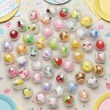 14/28pcs Mini Gashapon Toys - Perfect Gumball Machine, Party Favors And Surprise Prizes - Suitable For Halloween, Thanksgiving, Christmas And Easter Celebrations [Random Color] - Multicolor - View 5