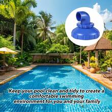 1pc Pool Jet Nozzle, 360 Degrees Swivel Rotation Inlet Nozzle Return Jet Fitting Swimming Pool Replacement Part With Hose Clamp For Spout Accessories - A - View 4