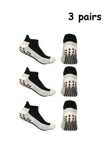 Men's Short Football Socks, Professional Match Towel Bottom Socks, Non-Slip Boat Socks For Fitness Training And Running - Multicolor - View 8