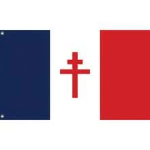 French Resistance Flag (1940-1944) |   Unique Design Print |   High Quality Materials |   5 Sizes |   Made In EU - 1PC - View 4