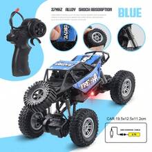 1 buah Mobil Mainan Listrik Off-Road dengan Peredam Kejut dan Kontrol Jarak Jauh dari Paduan Logam, Mobil Pendaki Segala Medan untuk Anak-Anak, Hadiah untuk Anak Laki-Laki dan Perempuan - MultiWarna - View 14