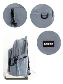 Mochila de grande capacidade para estudantes universitários, comporta laptops de 14-15,6 polegadas, mochila leve e durável de 15-17 polegadas para escola, caminhada ao ar livre, com compartimento para computador, bolsa escolar casual resistente à água - Multicolorido - Visão 10