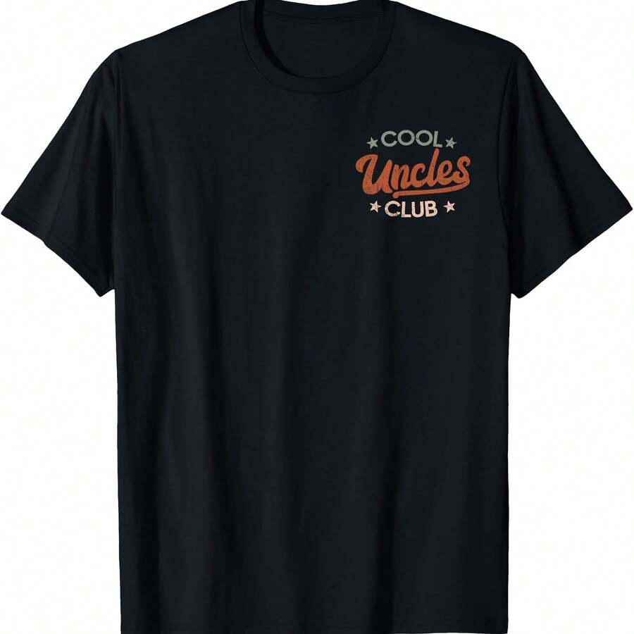 Funny Uncle T-Shirt - Black - View 1