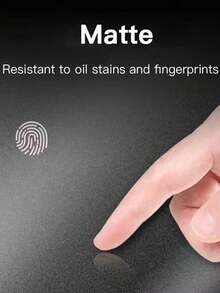 Protector de ecran mat anti-spy, 1 buc., protecție de ecran mată anti-spy, ceramic 9H, anti-spionaj, compatibil cu iPhone 17 Pro Max/17 Air/16 Pro Max/16E/16 Plus/17/15 Pro Max/14/13/12/11/XR/X/XS/7/8, cadou de ziua de naștere de primăvară - Negru-1 - Vizualizare 3