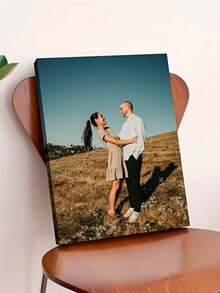 Large Customizable Photo Canvas Print With Framing - Suitable For Customized Images - Ideal For Family, Pets, Landscapes, Portraits - Perfect Indoor Decor | Elegant Renaissance Royal Art, Ideal Christmas Gift For Her, Solid Wood Framing, Suitable For Indoor And Outdoor Decoration - Multicolor - View 4