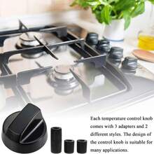6mm Universal Knob, Kitchen Gas Stove Handle Accessories, Multi-Function Oven Cooking Pot Knob Switch - View 9