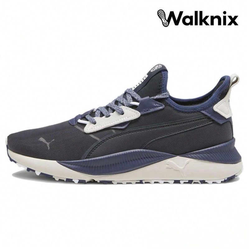 Puma Pacer Future WIP Better Fabric Minimalist Comfortable Low-Top Lifestyle Casual Shoes Black Blue Sneaker Men 393468-01 - 彩色 - 查看 1