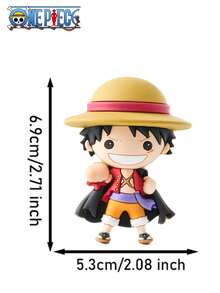 1pc Netflix Officially Licensed One Piece Roronoa Zoro &  Cartoon Fridge Magnet, Kitchen Office Storage Cabinet Decoration - 1 Pc - View 3