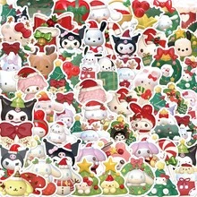 120/60/50PCS Sanrio Mixed Collection Graffiti Stickers For Helmet Bicycle Hand Account Pencil Case Decals - F-50PCS - View 9
