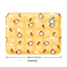 1件装宠物降温垫，宠物冰垫，充气降温垫，犬猫降温垫，宠物中暑预防冰垫，加厚设计，可水洗宠物床垫，适合夏季、汽车座椅和狗屋，宠物用品 - 黃色 - 查看 2