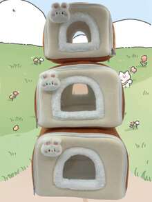 Parrot Warm Nest, Thickened Bird Nest For Winter, Pet Bird Anti-Cold Nest, Cage Mounted Sleeping Nest - View 2