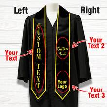 Personalized Graduation  Custom Class Of 2026 Graduation Sash With Photo Name And School Name Graduation Gifts - Nhiều màu - Xem 4