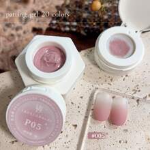 FRESCOBALDI Esmalte de uñas en gel semi-sólido de 20 colores, altamente saturado y aplicable con brocha, apto para uso en salón y DIY en todas las estaciones. - Multicolor - Ver 21
