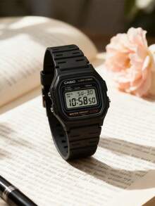 Casio YOUTH Series Men's Watch - Digital Dial Quartz Movement Black Dial Design W-59-1V - Black - View 1