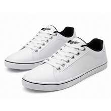 Original All Moda Sneakers Lightweight Comfortable 2025 Resistant Casual Gym School Tubler - trắng - Xem 3