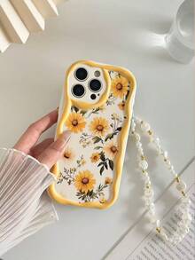 奶油色纹理波浪边花卉彩绘防摔手机壳,配串珠手链配件,兼容 17 Pro/17 Air/17/17 Pro Max/16/11/16 Pro/16 Plus/16 Pro Max/16 e/15 Pro Max/13/14/12/XS/XR/7G/8P、Galaxy S25/S25 Plus/S25 Ultra/A16/A36/A26/A56/A50/A12/A32/A52/A72/A51/A21 S/A13/A14/S24/S24 Plus/S24 Ultra、S22/A52/A53/A54/A55/S23、11/12 Pro/12/12 X/13 Pro/14 Pro/15 Pro 等机型。 10/9/Note9/12c/Note11pro/Note8Pro - 彩色 - 查看 6