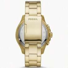 Reloj Fossil Raquel de acero inoxidable dorado FS5727 - Dorado - Ver 3