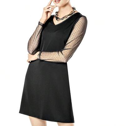 ZAPATERÍAS PAKAR Felker vestido  para mujer  negro cod 133142-B