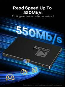 Kodak 柯达 X120PRO 128GB/250GB/500GB/1TB 固态硬盘 SATA 2.5英寸 笔记本电脑/台式机 SSD - 查看 3