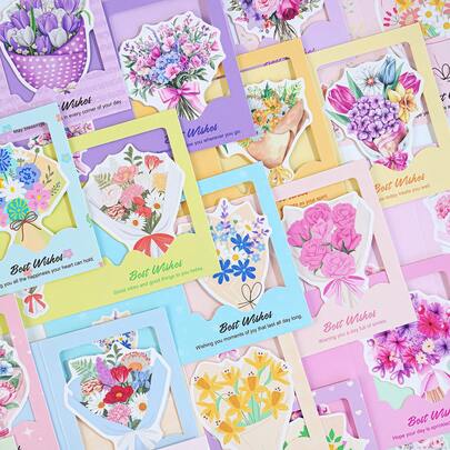 Bộ 20 thiệp chúc mừng sinh nhật gấp gọn hình hoa rỗng, gồm 20 thiệp + 20 phong bì giấy Kraft + 2 tem dán. Thiệp viết tay với lời chúc tốt đẹp, thích hợp cho gia đình, quà sinh nhật cho trẻ em, quà tặng cho bé trai, quà tặng cho bé gái, đồ dùng lớp học, đồ dùng học tập, đồ dùng gia đình, thiệp chúc mừng sinh nhật cho trẻ em, quà sinh nhật, thiệp cảm ơn Ngày của Mẹ, thiệp cảm ơn.