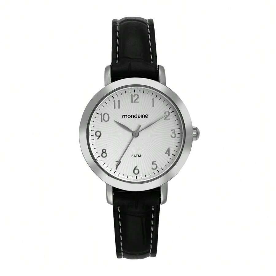 Relogio Mondaine Feminino Ref: 99756l0mvnh2 Casual Prateado - Tamanho Único - Visão 1